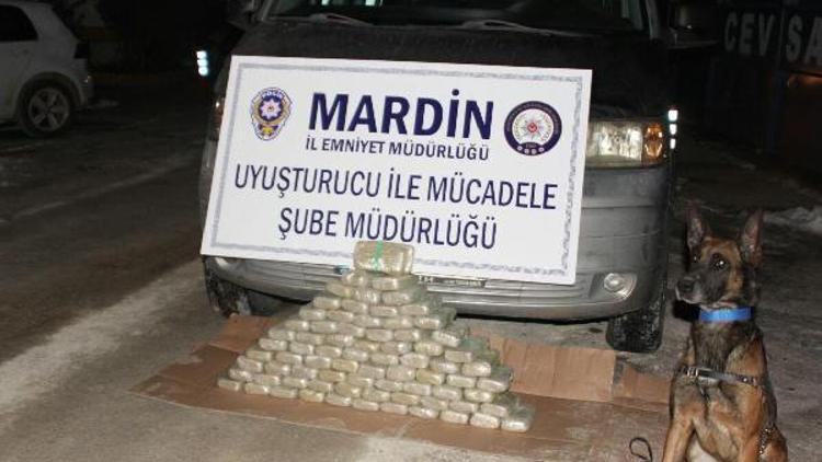 Mardinde uyuşturucu operasyonu: 39 kilo eroin ele geçirildi