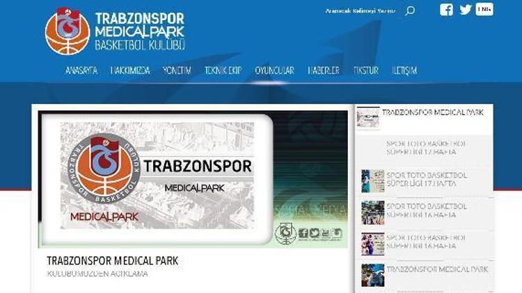 Trabzonspor Medical Parktan hakem tepkisi: Pınar Karşıyaka maçına çıkmayız