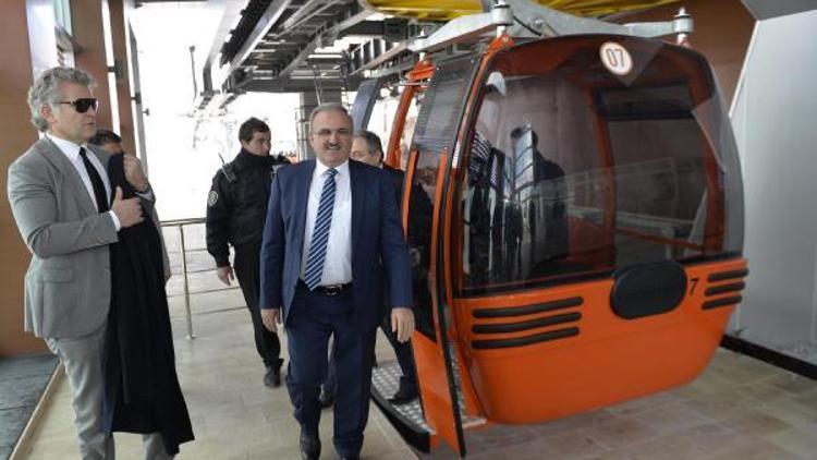 Tünektepe teleferiğine Başbakan armağanı