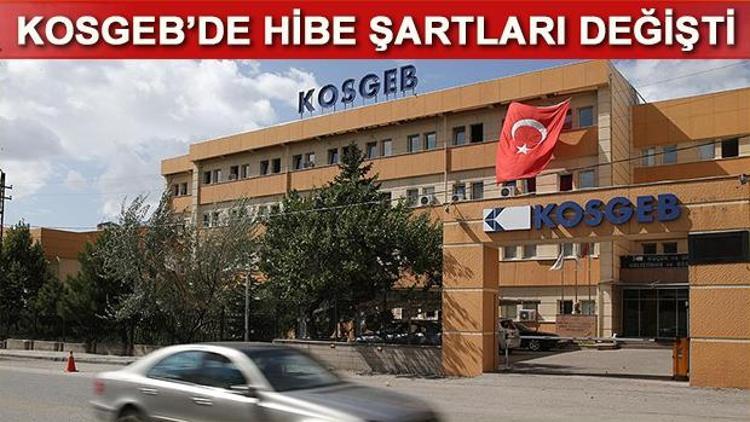 KOSGEB 50 bin TL hibe şartları kolaylaştırıldı