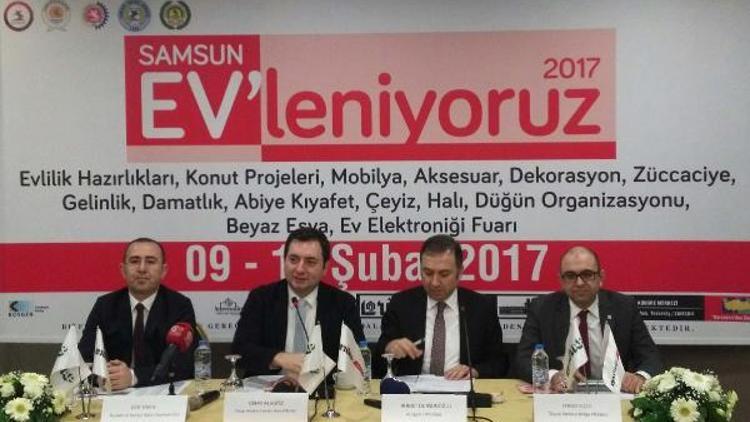 “Samsun EV’leniyoruz 2017” Fuarı, Samsunda kapılarını yarın açıyor