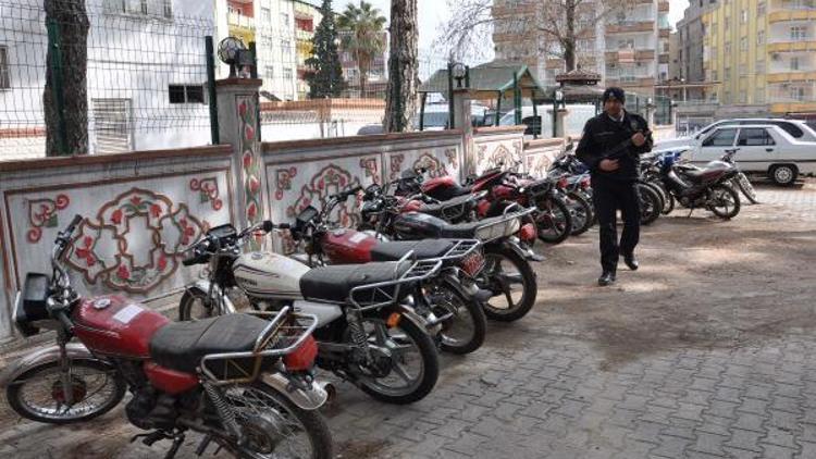 İslahiyede, 185 motosiklet trafikten men edildi