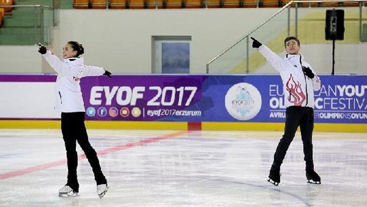 Ekin Saygı ve Başar Oktar EYOF 2017de kürsüyü hedefliyor