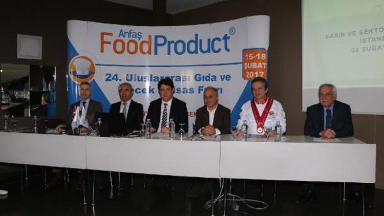 ANFAŞ Food Product Fuarı öncesinde sektör yetkilileri ve basın mensupları bir araya geldi