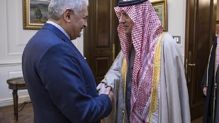 Başbakan Yıldırım Suudi Arabistan Dışişleri Bakanı Ahmed Al-Jubeiri kabul etti