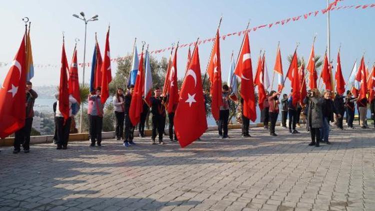Atatürkün Kuşadasına gelişi kutlandı