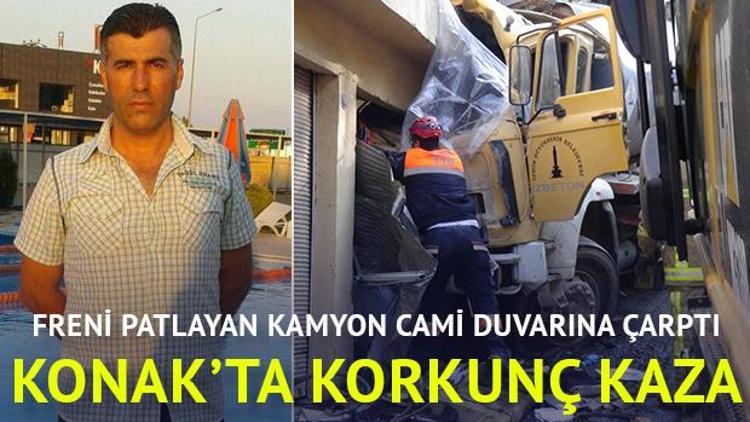 İzmirde feci kaza 1 ölü 2 yaralı