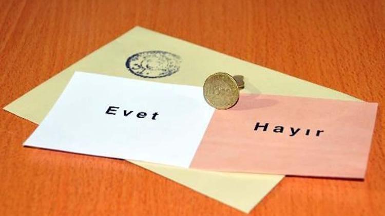 Son dakika... Referandumda evet ve hayırın renkleri belli oldu