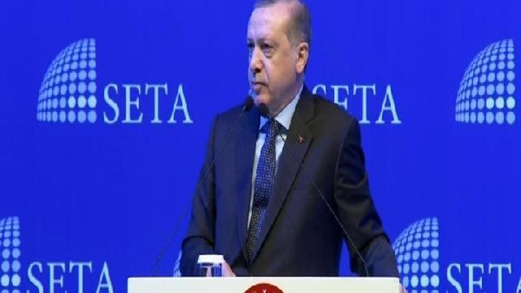 Cumhurbaşkanı Erdoğan: Biz burada bir sistem mücadelesi veriyoruz (1)