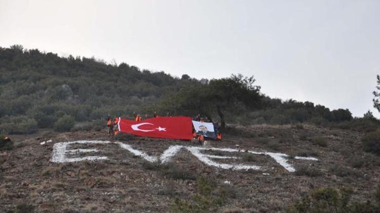 İslahiyede belediye işçilerinden referanduma destek