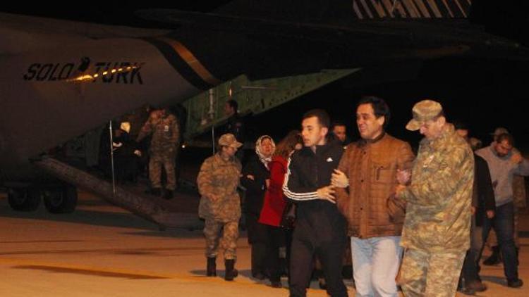 Şehit teğmenin cenazesi, Ordu-Giresun Havalimanı’na getirildi