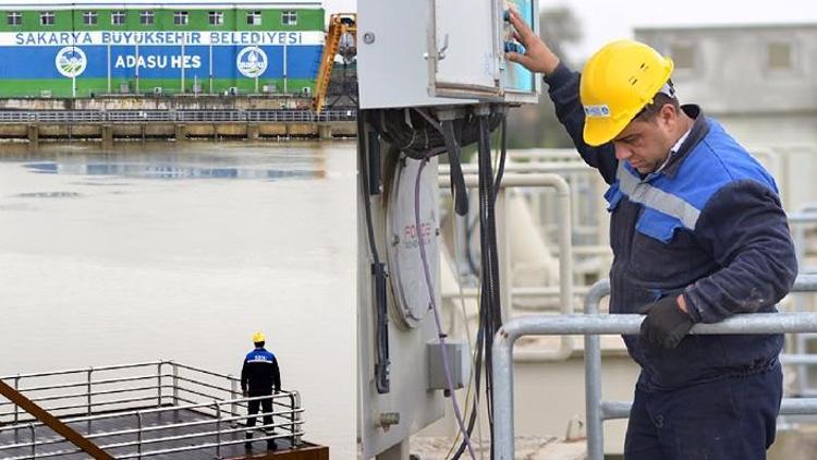 Sakarya Nehrinden akan su enerjiye dönüşüyor