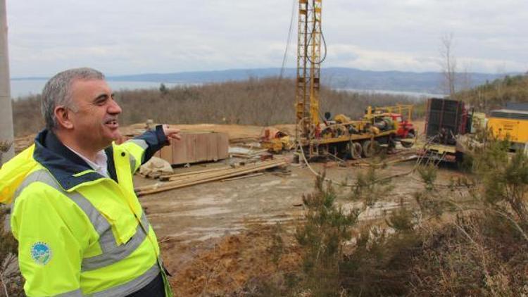 Sapancada bin 100 metre derinlikte jeotermal su bulundu