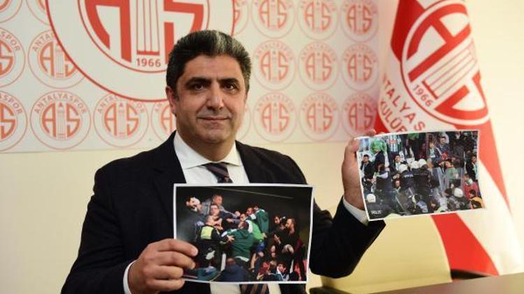 Antalyaspor Asbaşkanı Terzioğlu: Özür ve olaya karışanların tespit edilmesini bekliyoruz