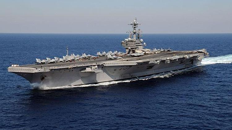 ABD uçak gemisi DEAŞ operasyonları için Akdenizde