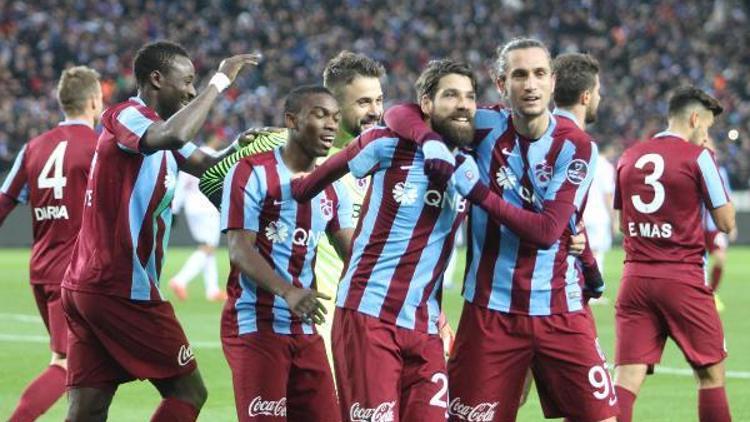 Trabzonsporun golleri ilk yarıda