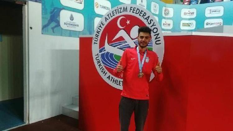 Vanlı atlet Ömer Amaçtan Balkan ikincisi oldu