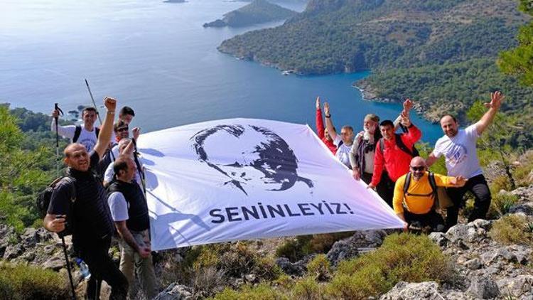 Himalayalar yolcusu gaziler Fethiye - Likya yolundaydı