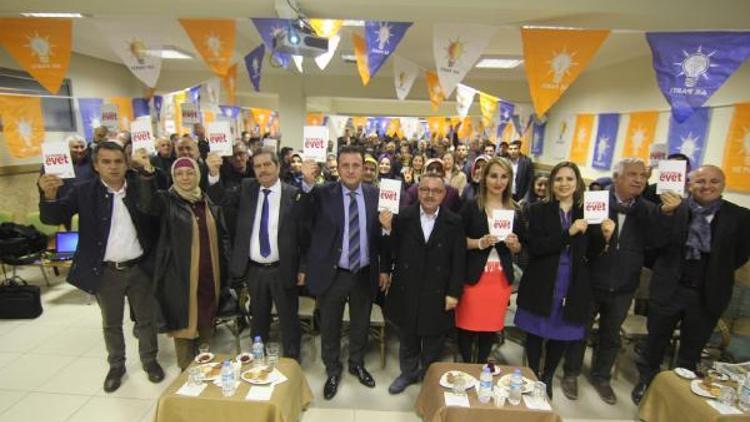 AK Parti Menderes referandum startını verdi