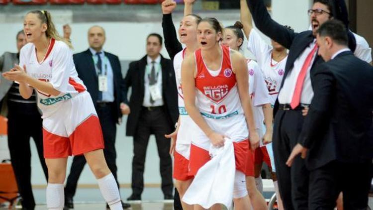 Bellona AGÜ Spor yine final yolunda