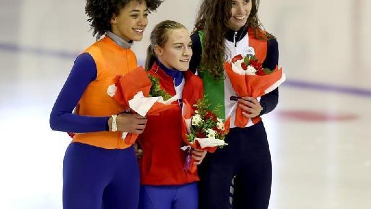 500 metre sürat pateninde Rus Vera altın madalya aldı