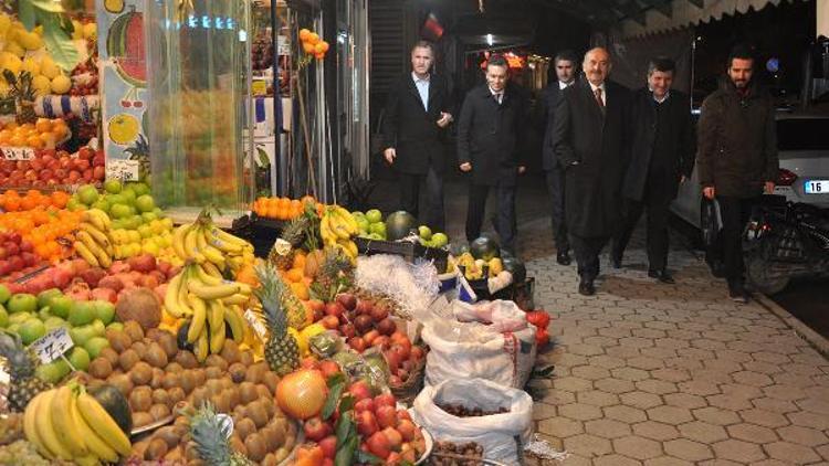 Bakan Müezzinoğlundan İnegöle çat kapı ziyaret