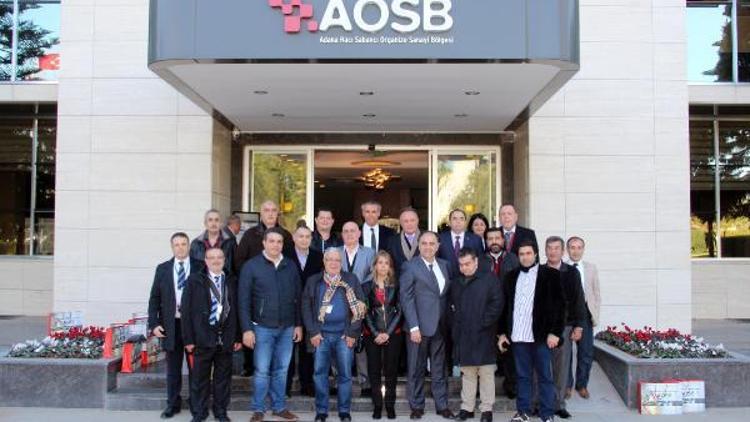 Lübnanlı iş adamları AOSByi gezdi