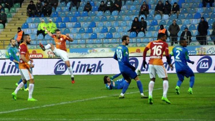 Çaykur Rizespor-Galatasaray fotoğrafları