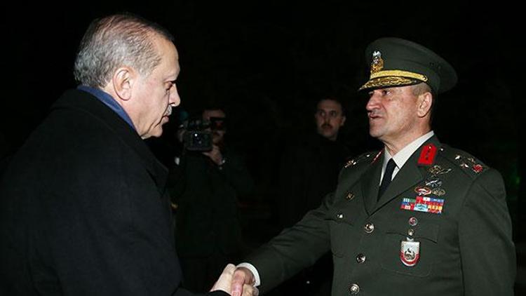 Cumhurbaşkanı Erdoğan 2. Ordu Komutanlığını ziyaret etti
