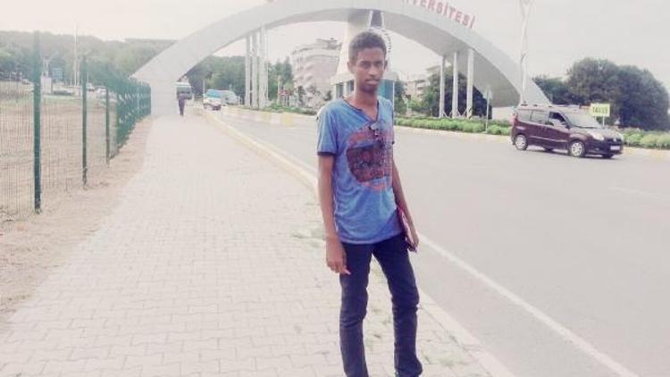 Somalili öğrenci OMÜ Rektörüne mektup yazdı