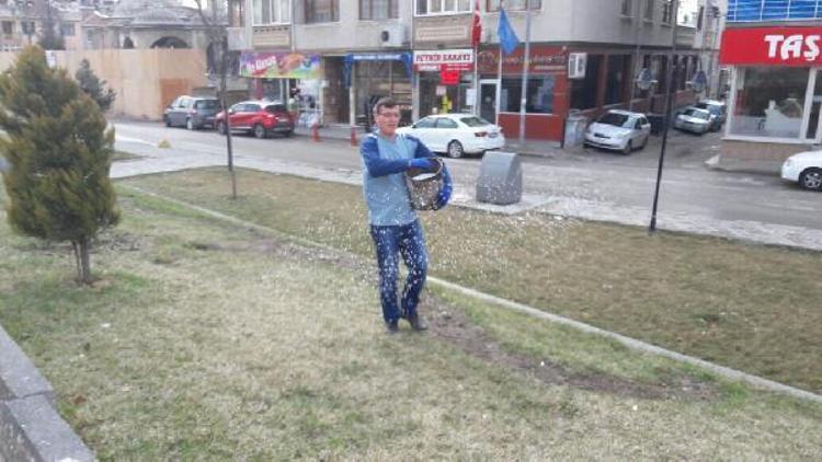 Edirne’de yeşil alan ve parklarda bahar hazırlığı