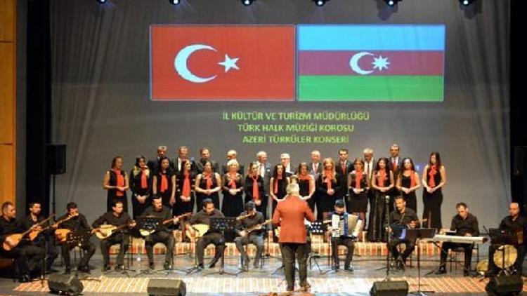 Kültür Müdürlüğü Korosu, Azeri türkülerini seslendirdi