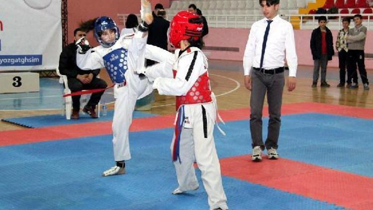 Yozgat’ta lise ve orta okul teakwondo il müsabakaları yapıldı