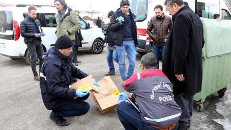 Çöp konteynerinde vahşet çıktı