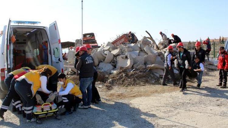 Kahramanmaraşta yangın ve deprem tatbikatı