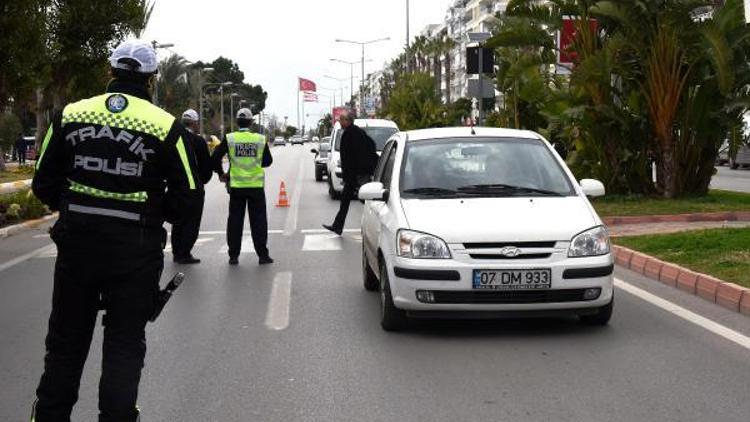 Yaya öncelikli caddede denetim