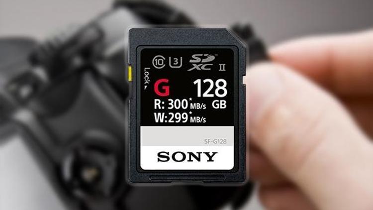 Sonyden dünyanın en hızlı SD kartı
