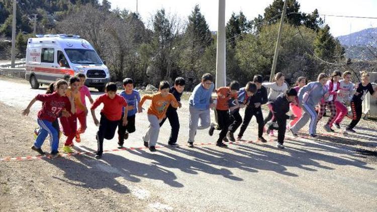 İbradıda koşu yarışı