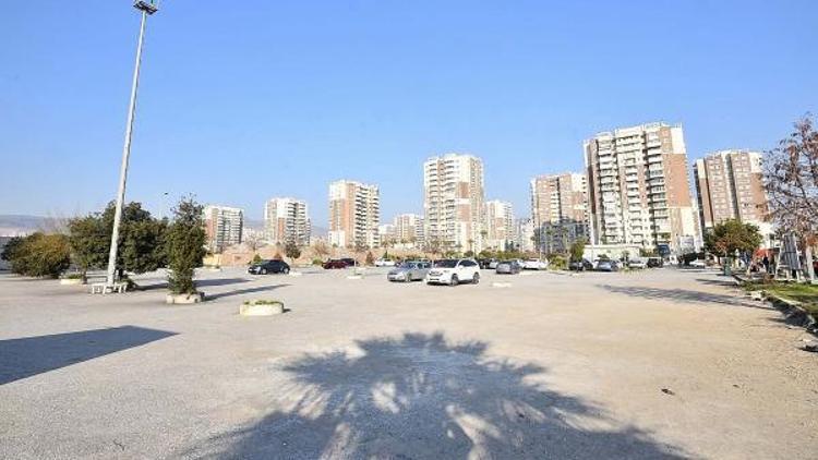 Büyükşehirden Karşıyakada yeni park