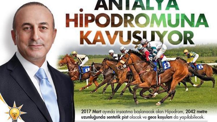 Antalya hipodromuna kavuşuyor