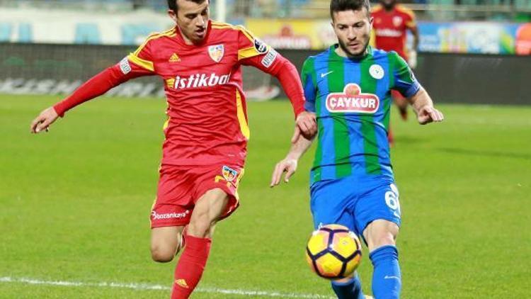 Çaykur Rizespor - Kayserispor fotoğrafları