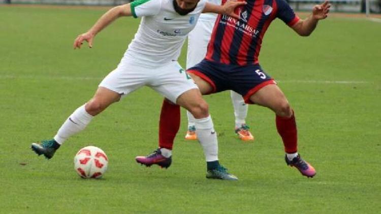 Düzcespor-Bodrum Belediyesi Bodrumspor: 2-3