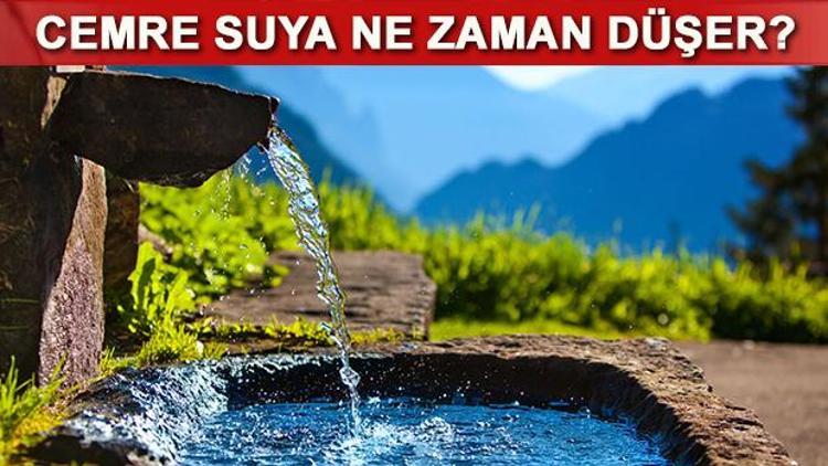 2017 Cemre ne zaman düşer Cemre tarihleri