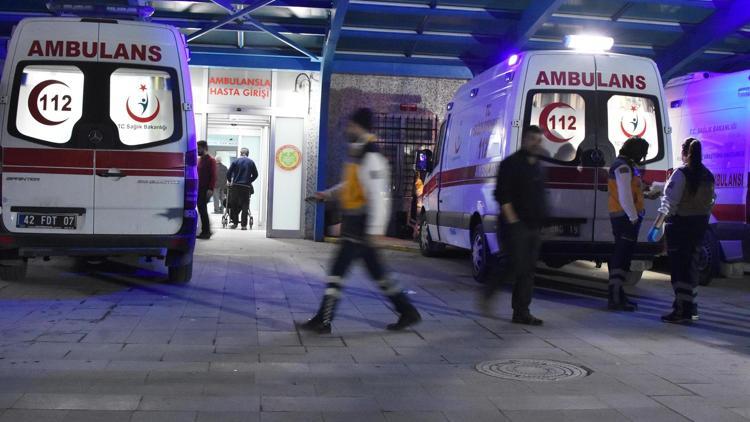 Konya’da iki grup arasında bıçaklı kavga: 1 ölü 1’i polis 4 yaralı