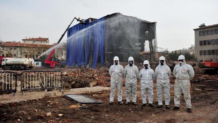 Asbestli Havagazı Fabrikasının yıkımında çevre sağlığı uyarısı
