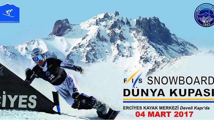 Snowboard heyecanı Erciyeste