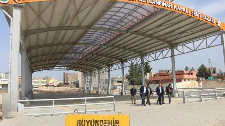 Viranşehir’de semt pazarı tamamlandı