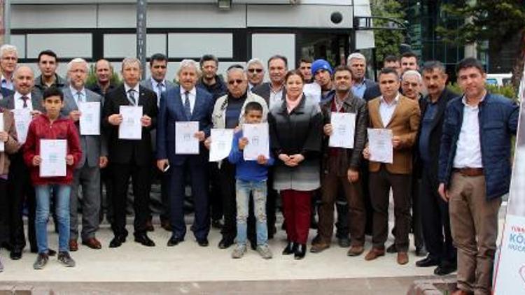 Lösemiye yakalanan cami imamı için kök hücre bağış kampanyası