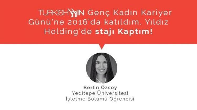 Türkiyedeki ilk ve tek kadın odaklı kariyer etkinliği