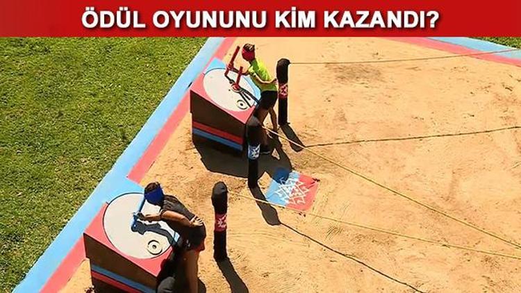 Survivorda dün akşam ödül neydi İşte Survivor ödül oyununu kazanan takım